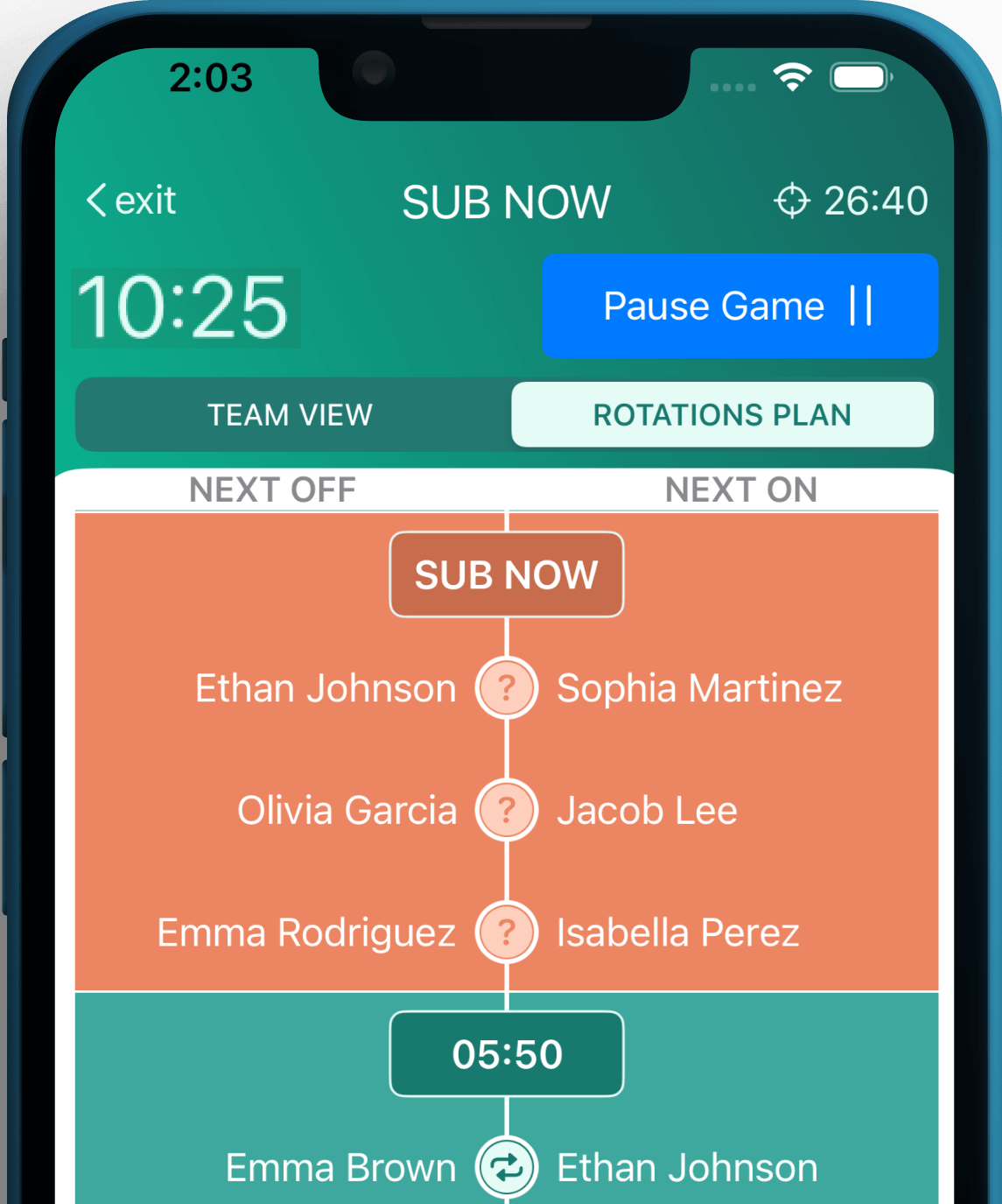 Playing time calculator by the creator of subnow